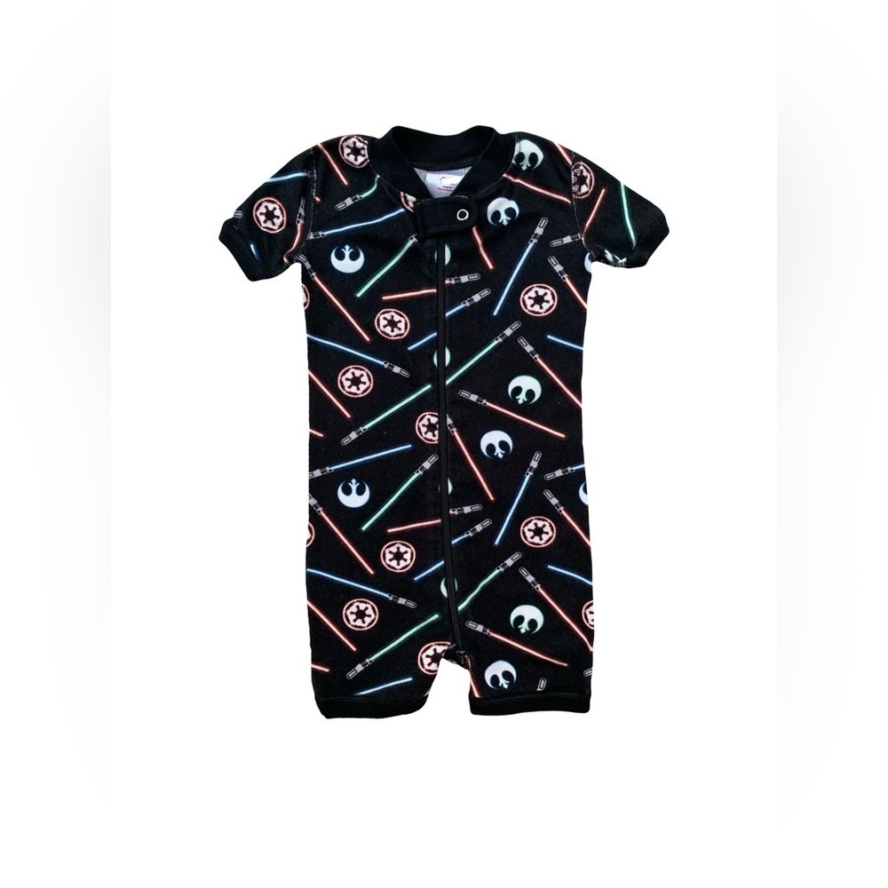 Hanna Andersson Size 70, 6-12 Months, Star Wars Shortie Pajamas